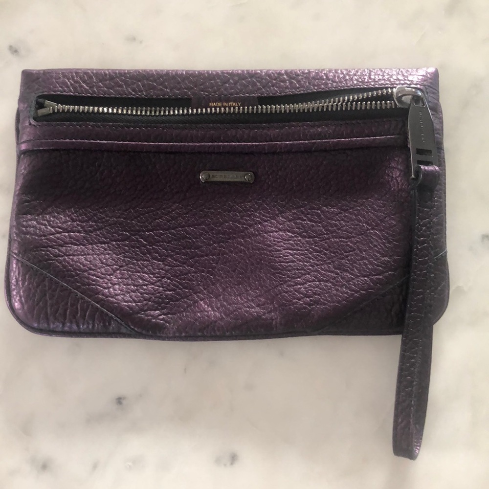 Burberry Leather Clutch
